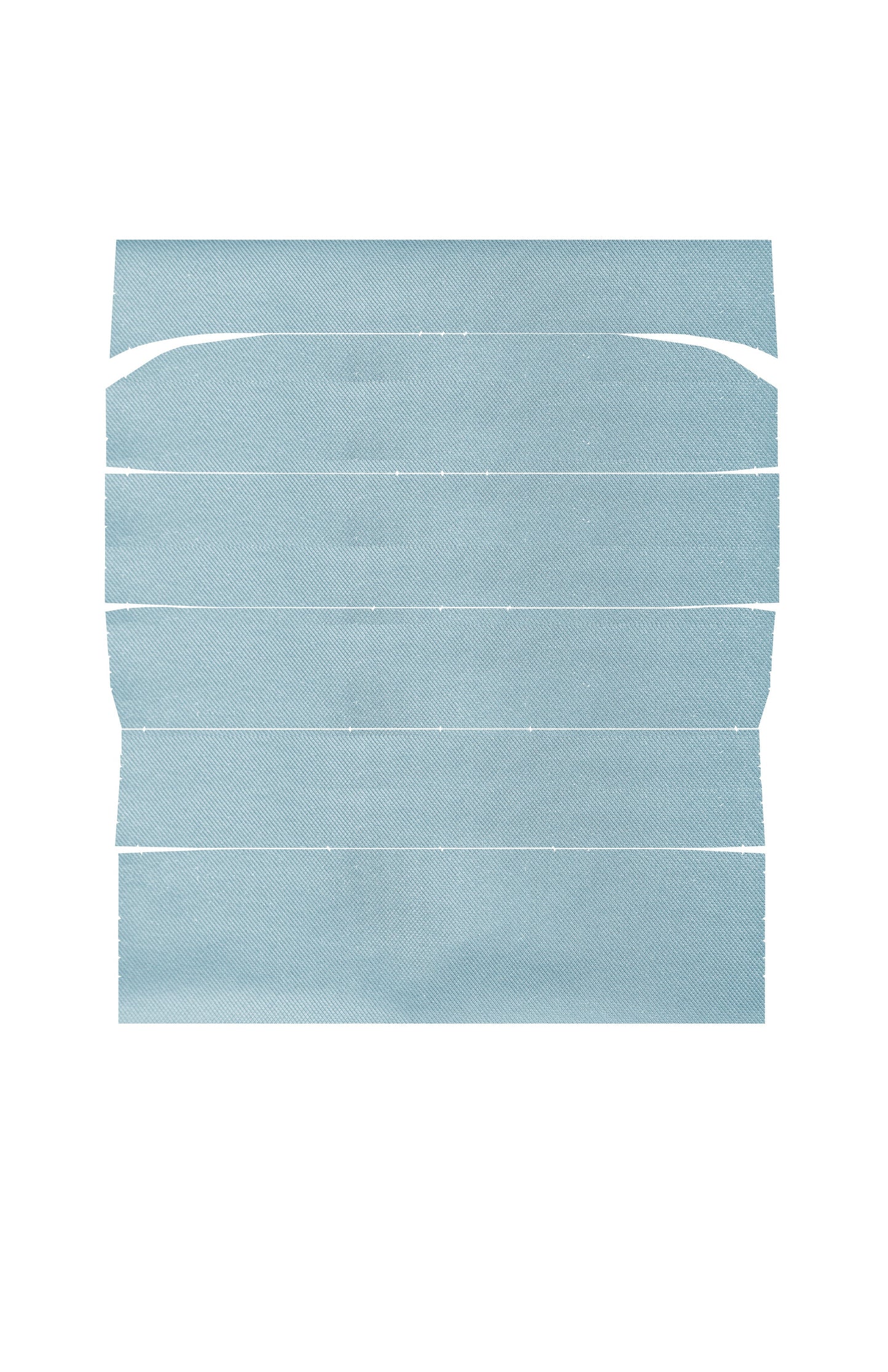 65 TEMPEST CUSTOM HARDTOP HEADLINER (TIER) - POWDER BLUE