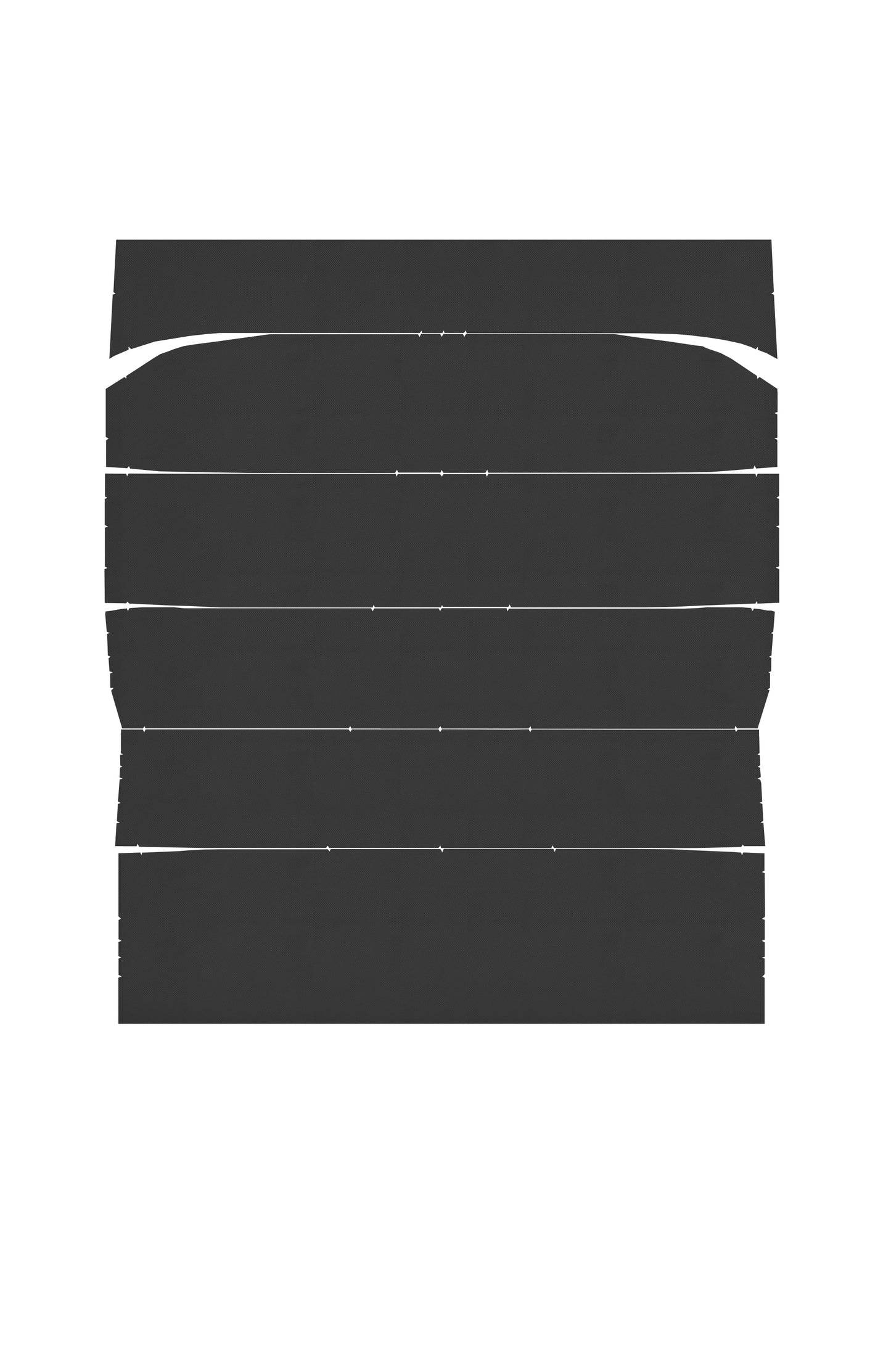 65 CHEVELLE/MALIBU HARDTOP HEADLINER (TIER) - BLACK