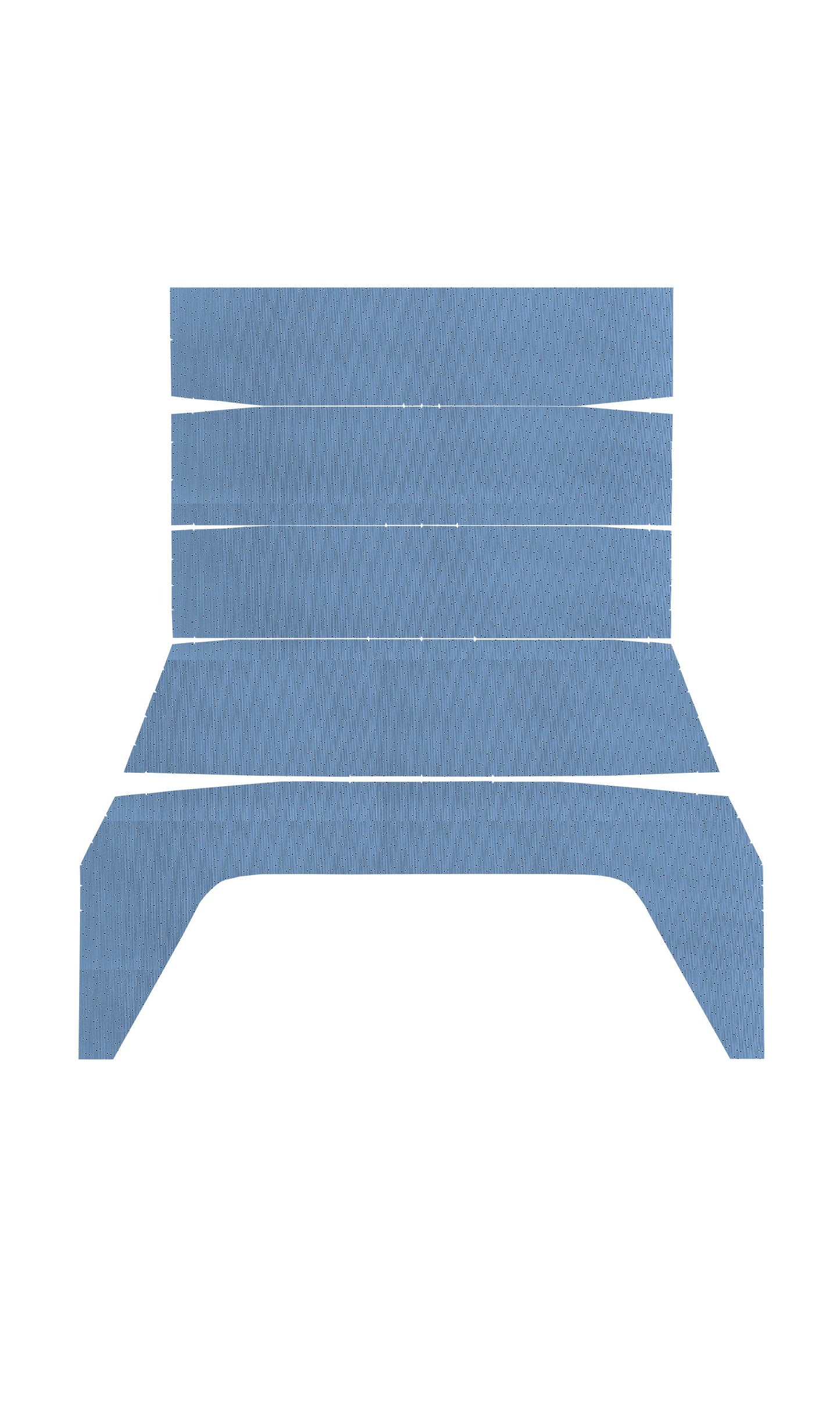 67 DODGE/PLYMOUTH B-BODY HARDTOP HEADLINER (WEYMOUTH PERFORATED) - MEDIUM BLUE