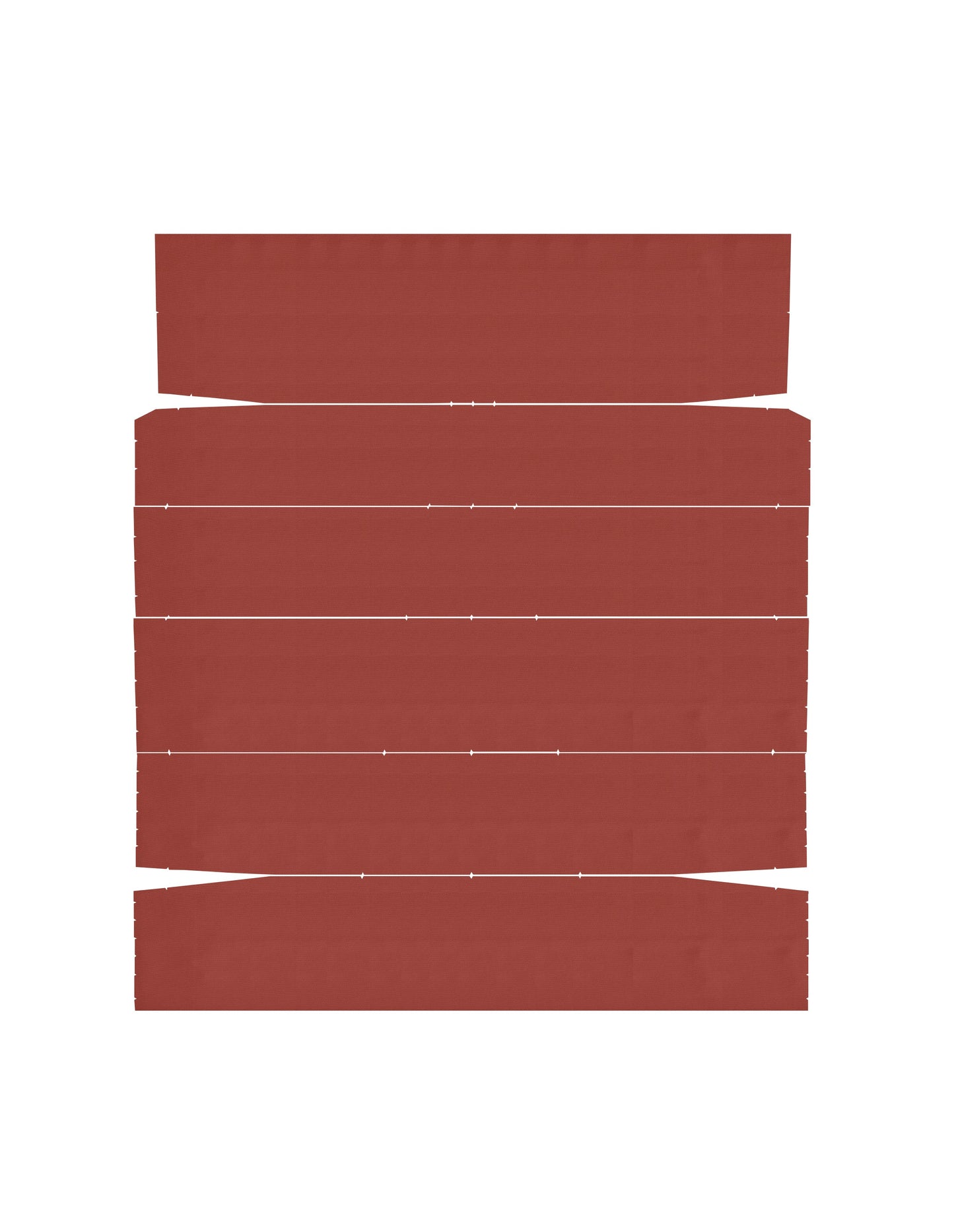 66-67 SKYLARK/GS "2ND DESIGN" SPORT COUPE HEADLINER (TIER) - RED