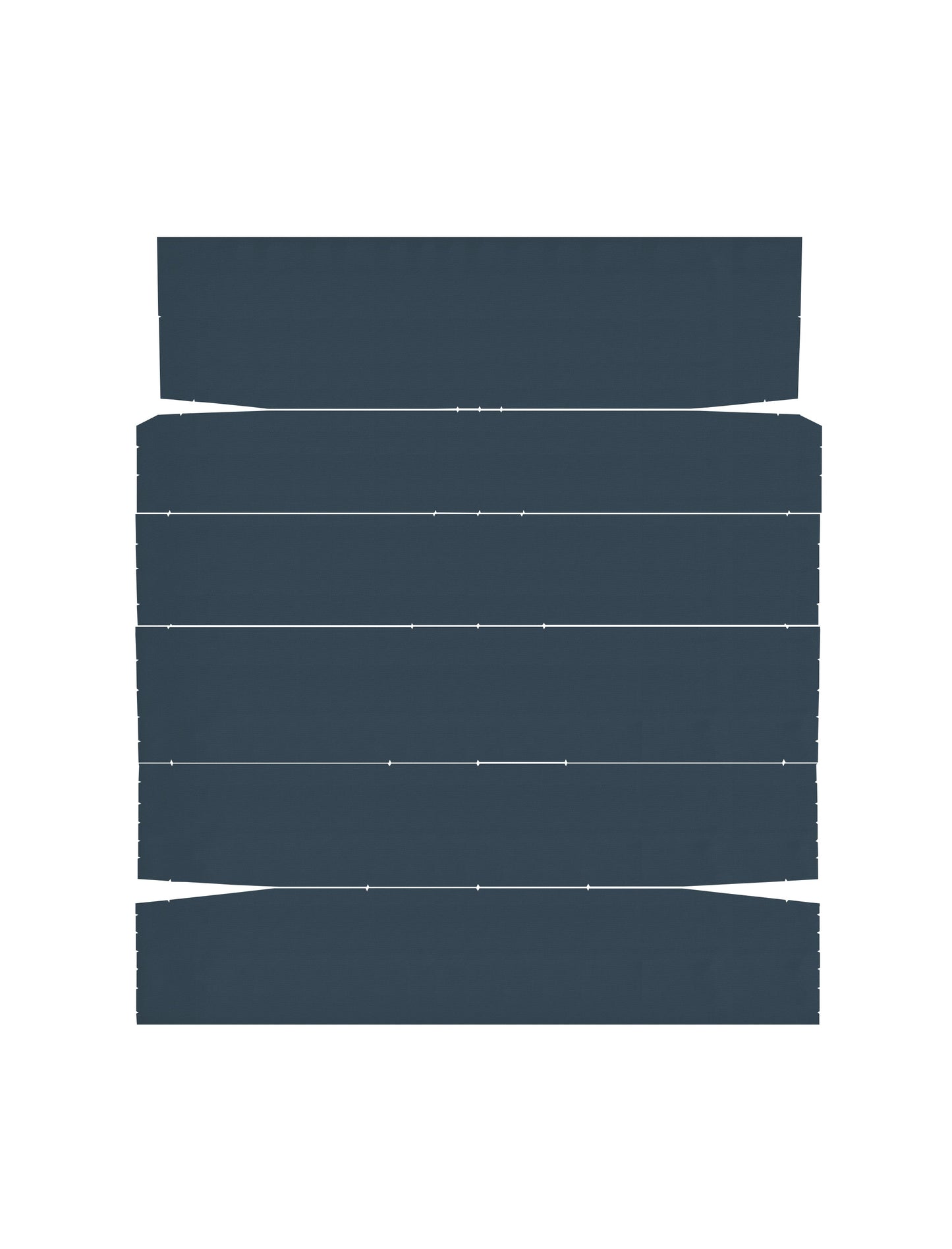 66-67 SKYLARK/GS "2ND DESIGN" SPORT COUPE HEADLINER (TIER) - DARK BLUE