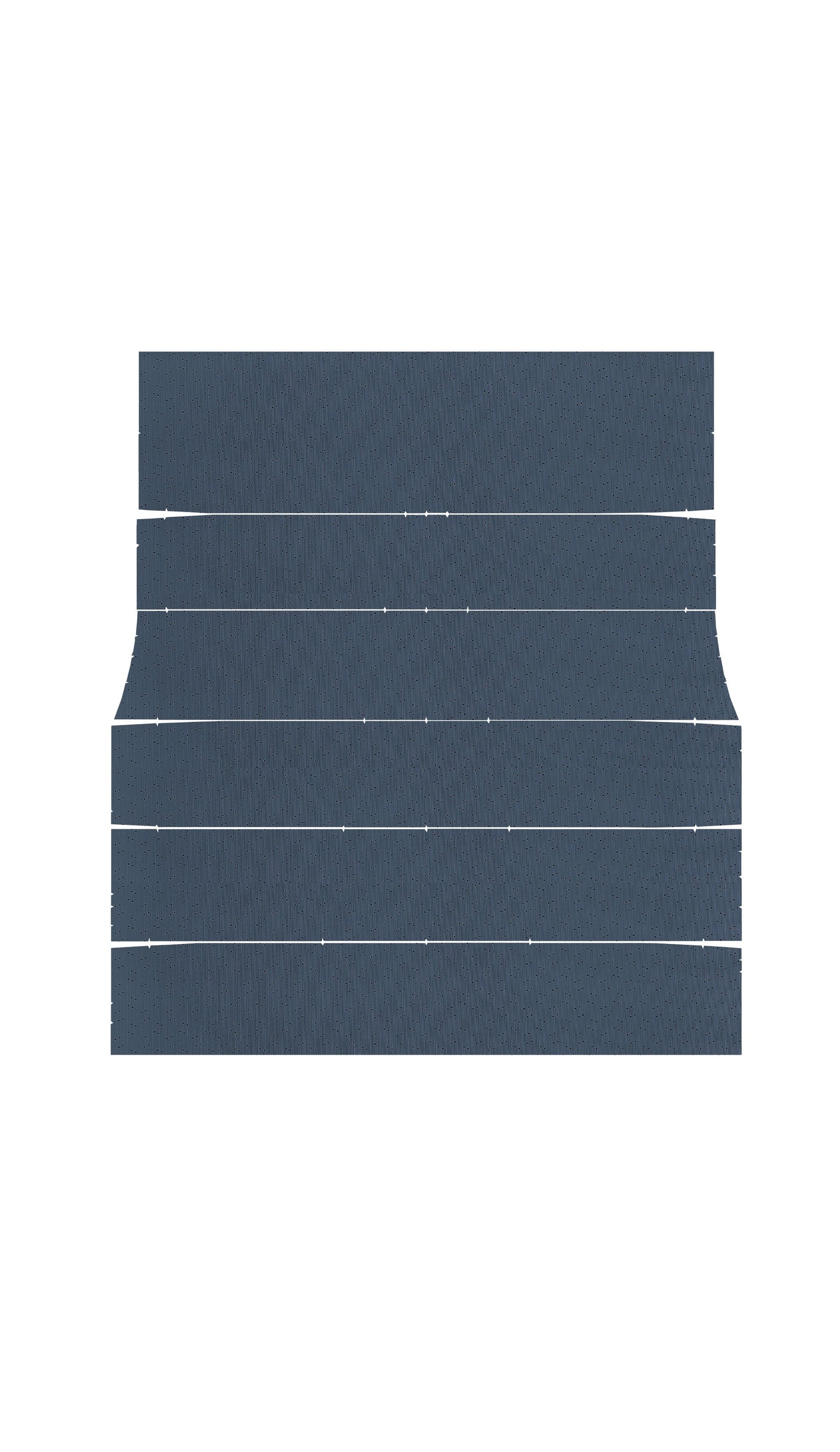 67-69 BARRACUDA FASTBACK HEADLINER (WEYMOUTH PERFORATED) - DARK BLUE