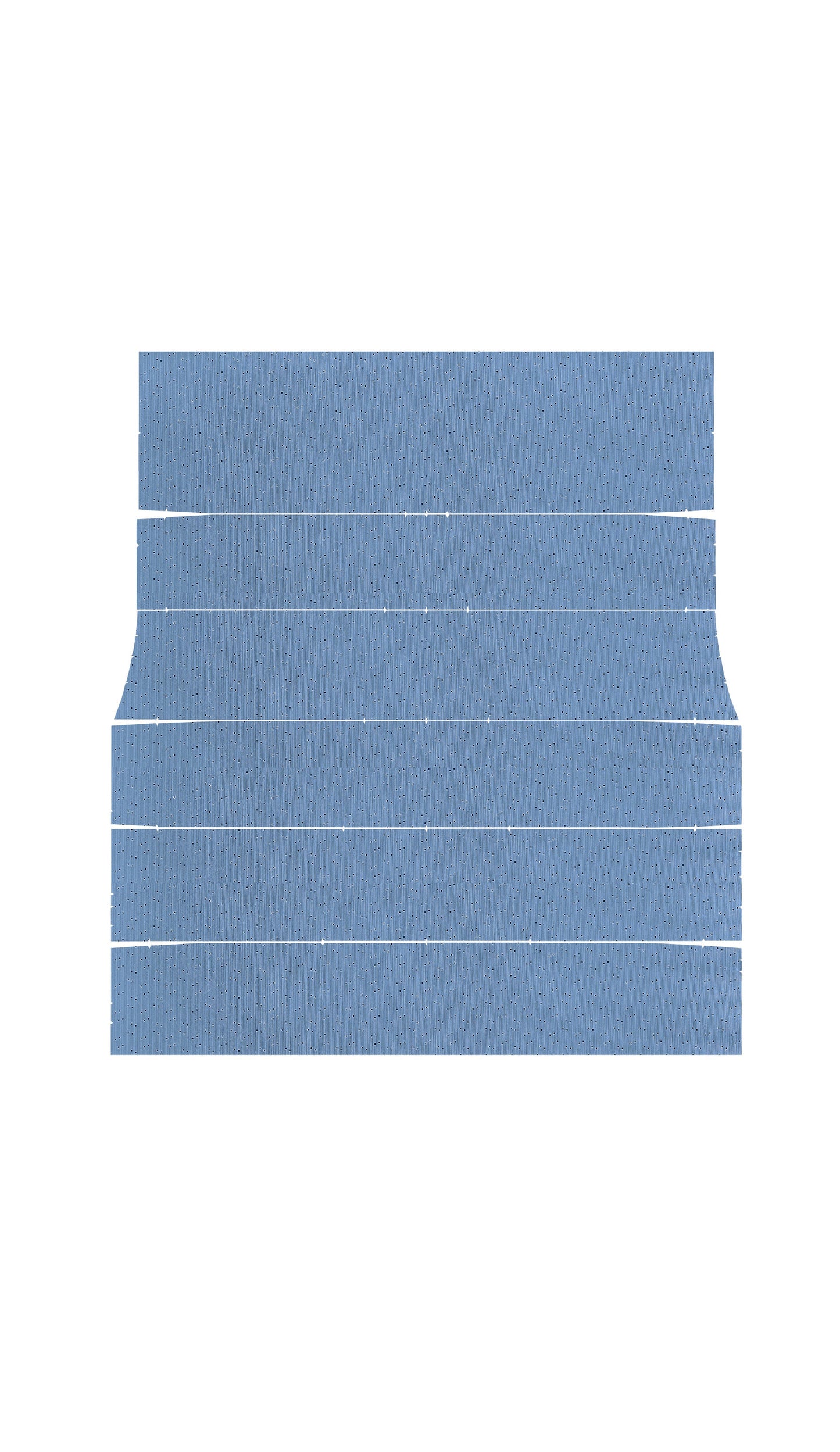 67-69 BARRACUDA FASTBACK HEADLINER (WEYMOUTH PERFORATED) - MEDIUM BLUE