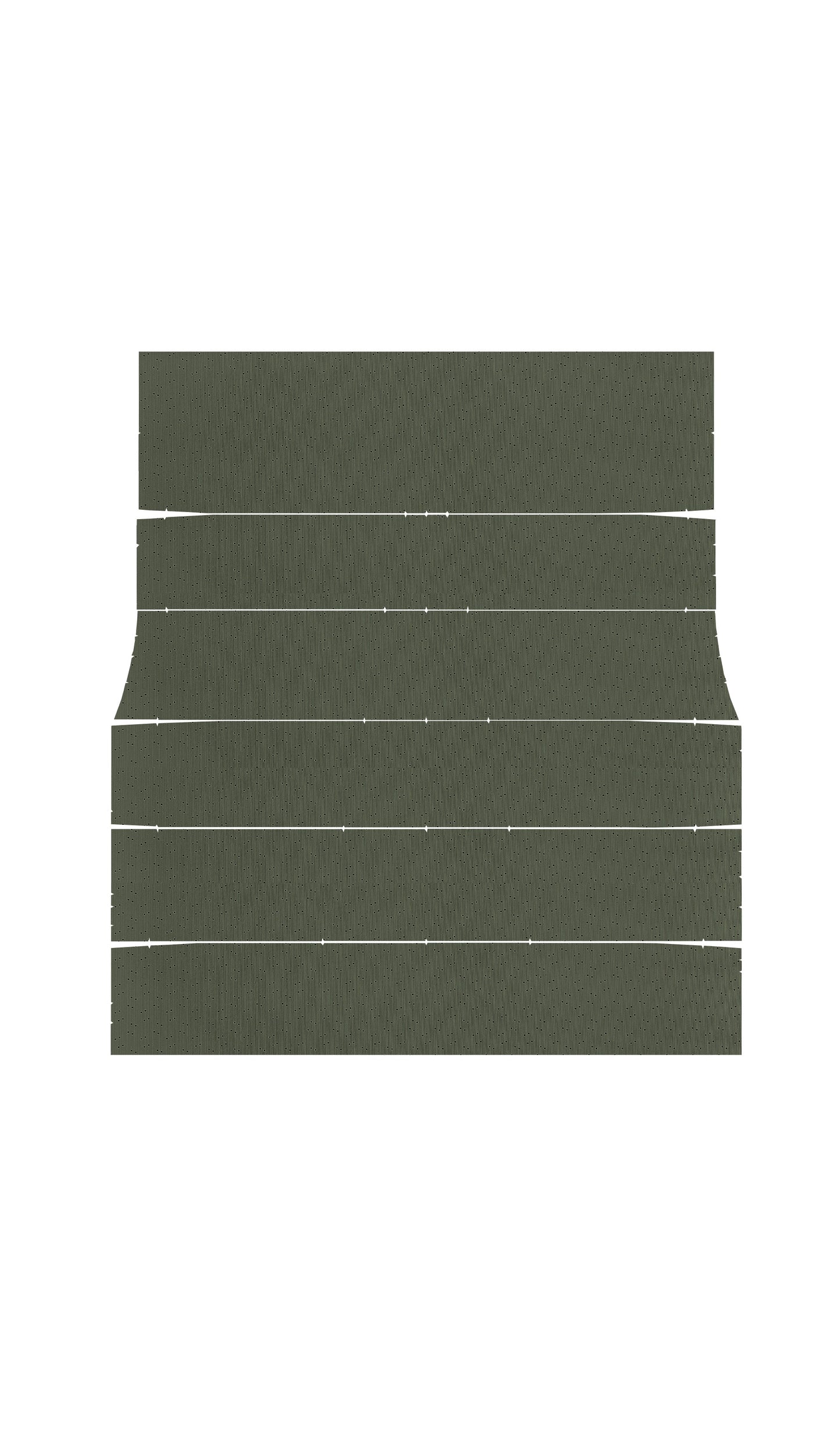 67-69 BARRACUDA FASTBACK HEADLINER (WEYMOUTH PERFORATED) - GREEN