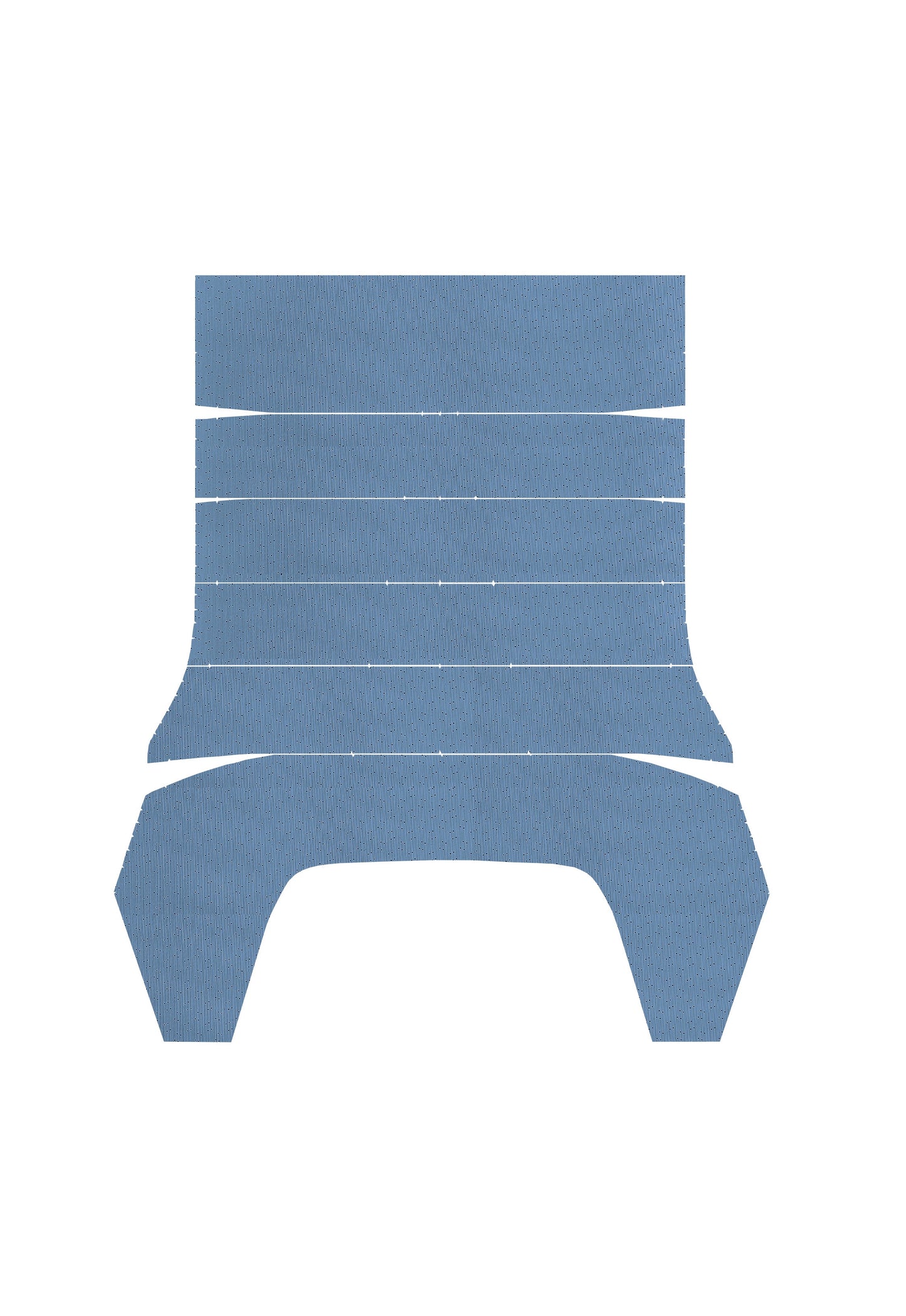 67-72 DART/SCAMP HARDTOP HEADLINER (WEYMOUTH PERFORATED) - MEDIUM BLUE