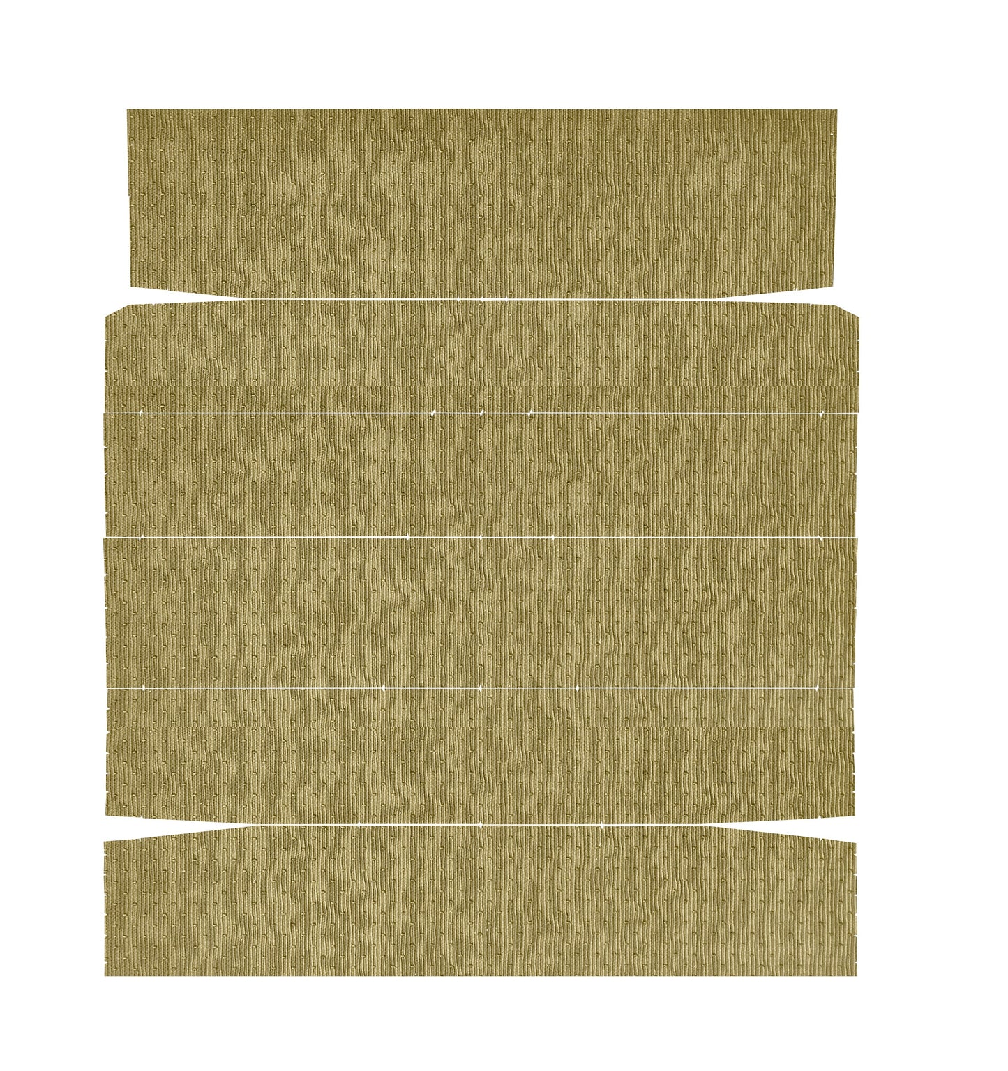 67 CHEVELLE/MALIBU HARDTOP HEADLINER (LINEDOT) - GOLD