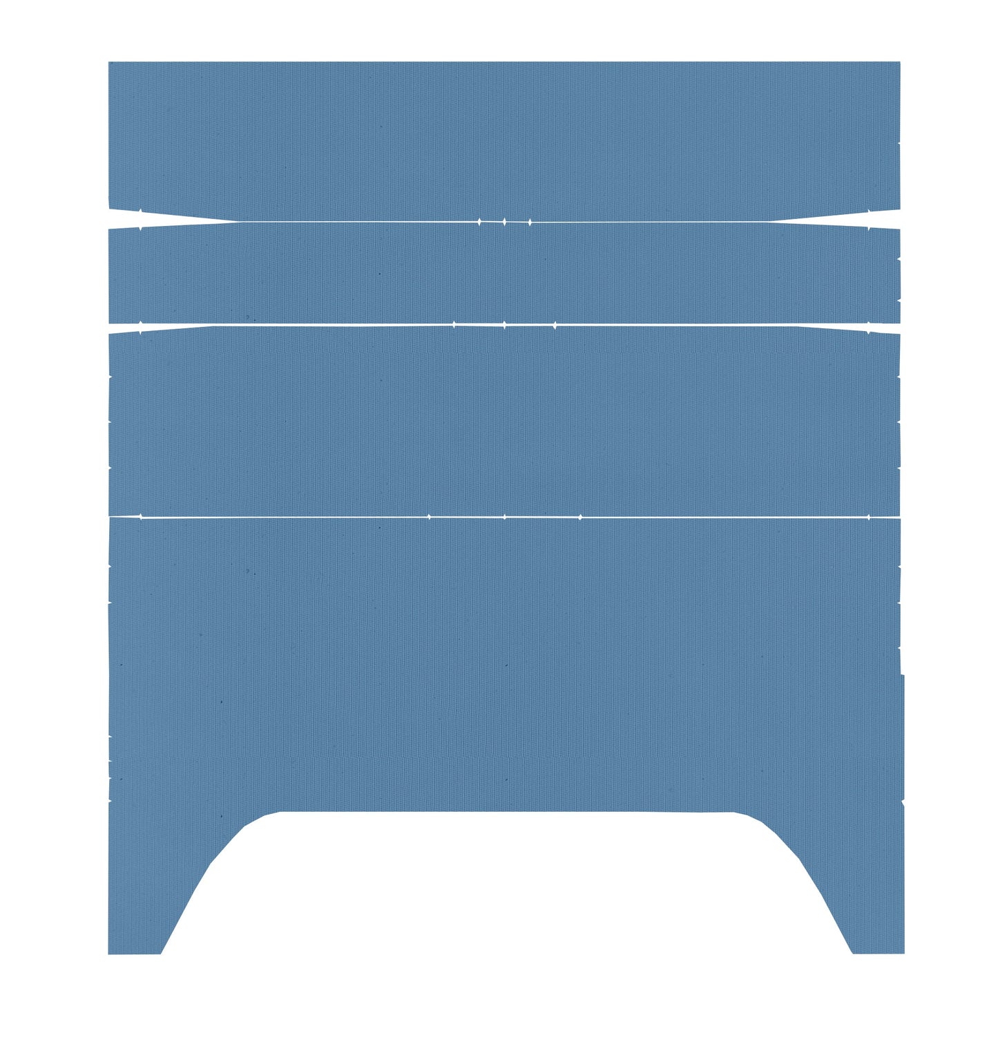 72-74 CHARGER/SATELLITE/ROADRUNNER/GTX HEADLINER (WEYMOUTH) - MEDIUM BLUE
