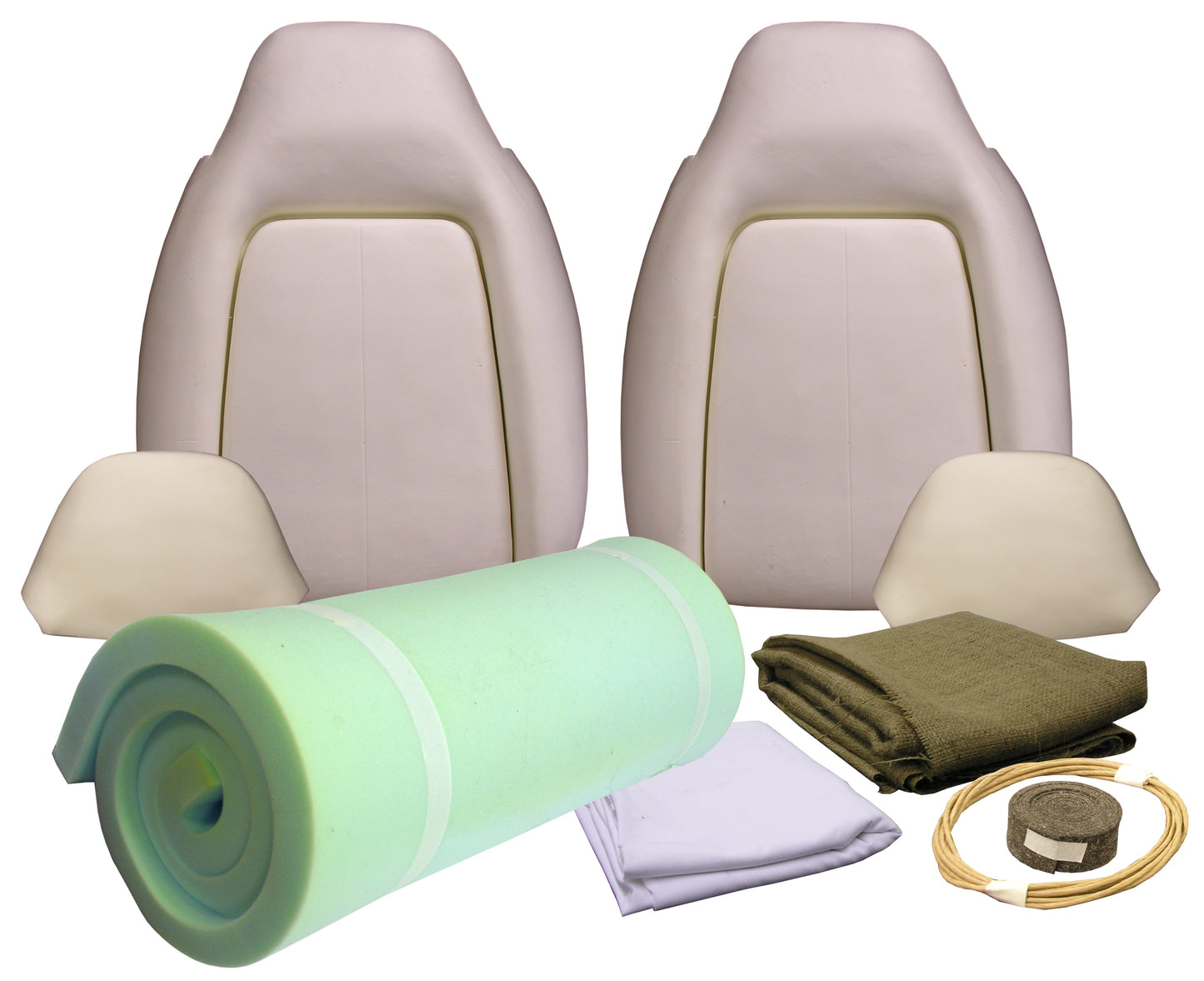 70 BARRACUDA SPLIT BENCH W/ CENTER ARMREST UPHOLSTERY INSTALLATION KIT