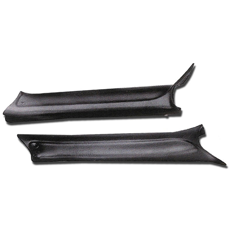 1968/1972 CONV PILLAR POST MOLDING,68/72 CONV PILLAR POST - BLACK,68/72 CNV PILLAR POSTS - BLACK