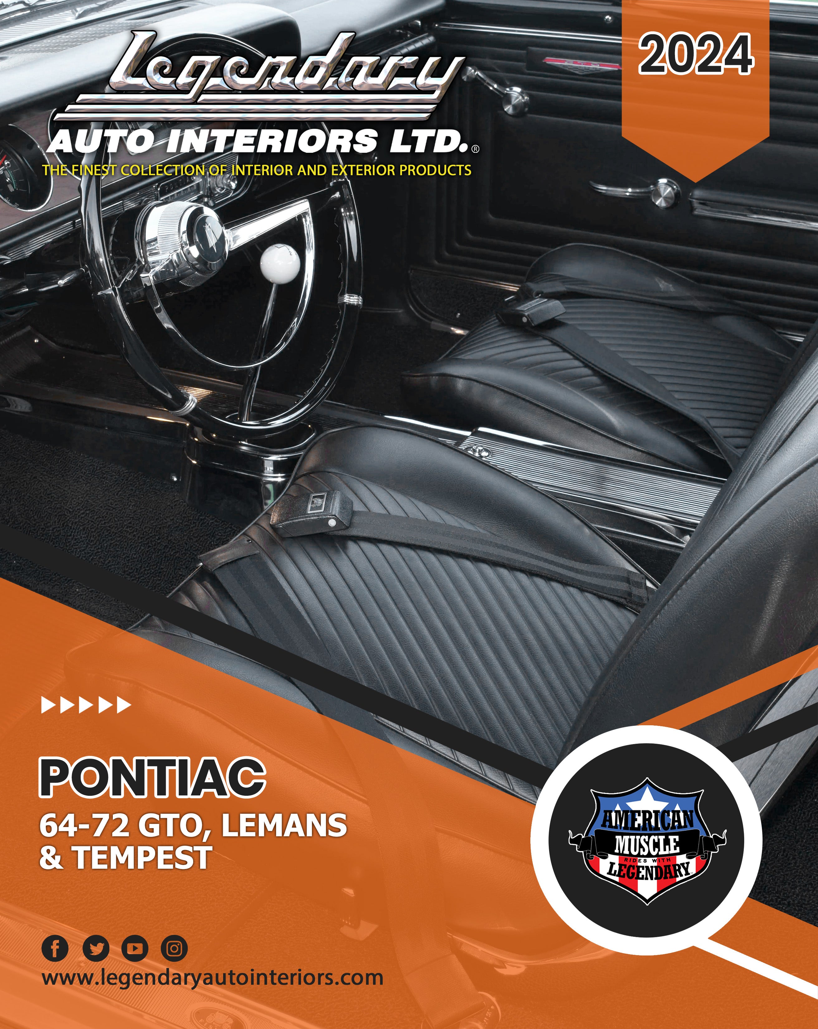 GTO LeMans Catalog Legendary Auto Interiors