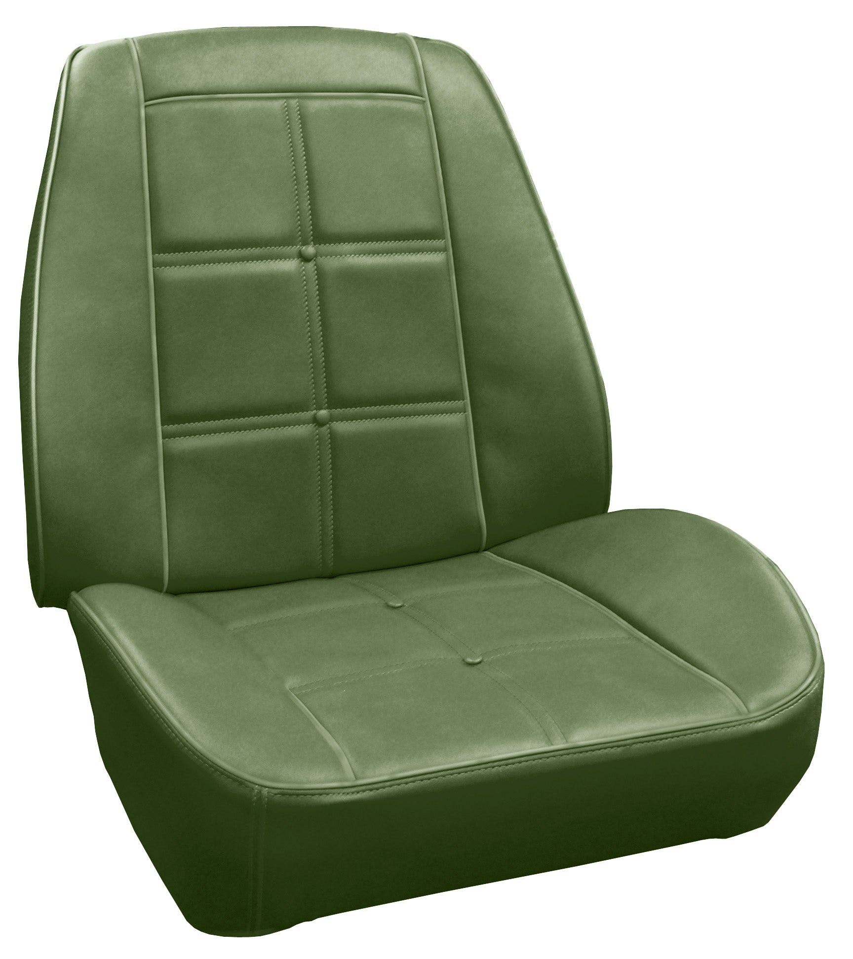 69 CHARGER RALLYE BUCKET SEAT UPHOLSTERY KIT - GREEN – Legendary