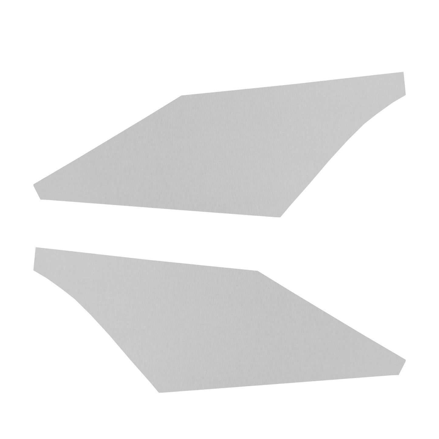 68-69 CAMARO SAIL PANEL BOARDS (RIBBED) - WHITE
