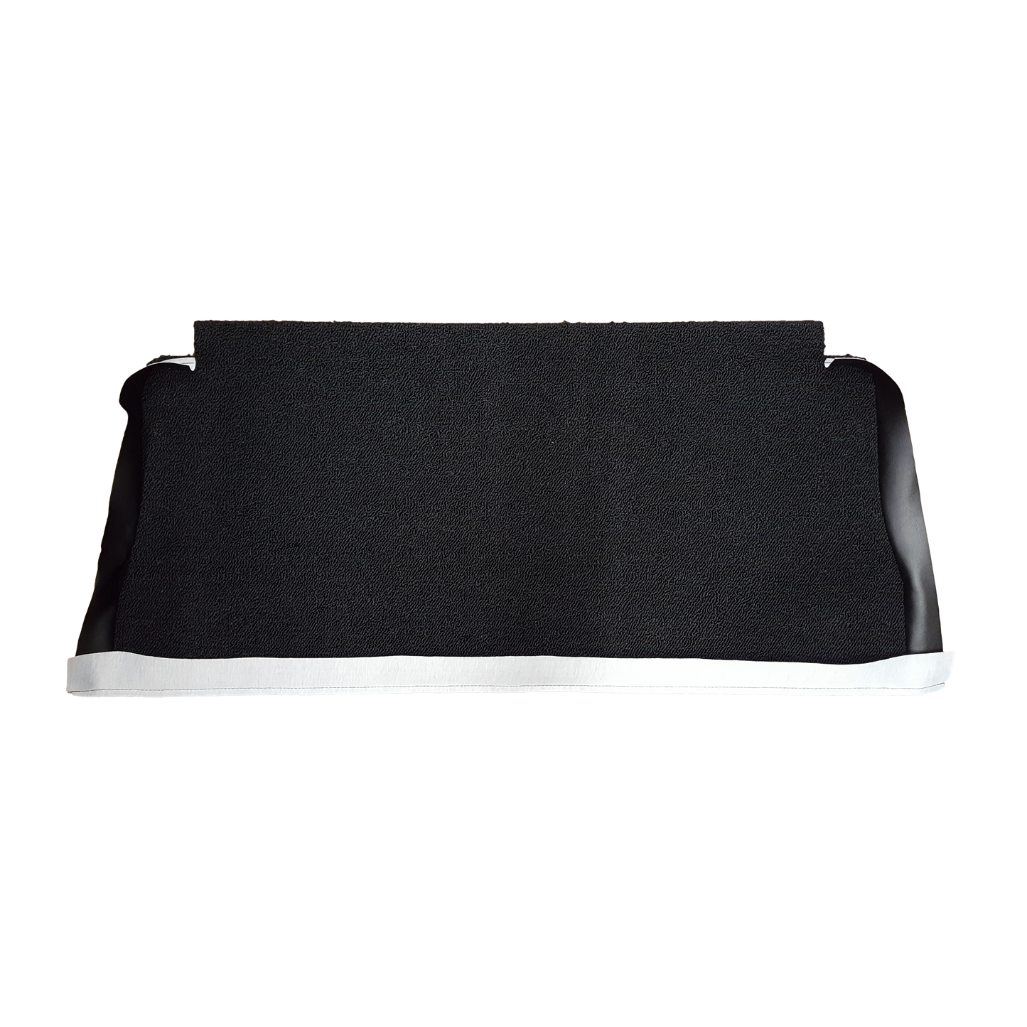 73-76 DUSTER/DART SPORT FOLD-DOWN REAR SEAT BACK CARPET - BLACK LOOP