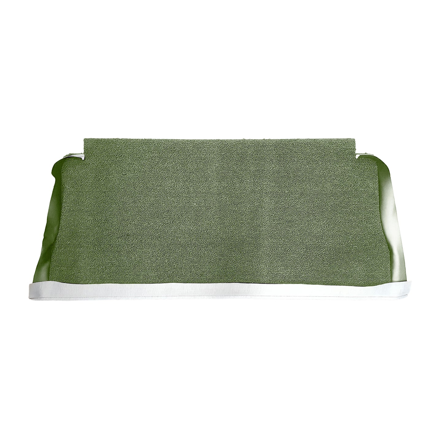 76 DUSTER/DART SPORT FOLD-DOWN REAR SEAT BACK CARPET - GREEN CUT-PILE