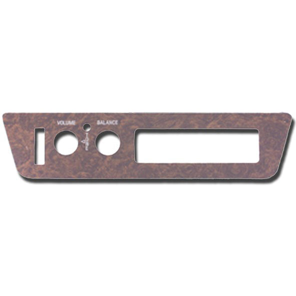 1970 OLDSMOBILE 442/CUTLASS S/CUTLASS SUPREME/RALLYE 350 FACEPLATE WOODGRAIN