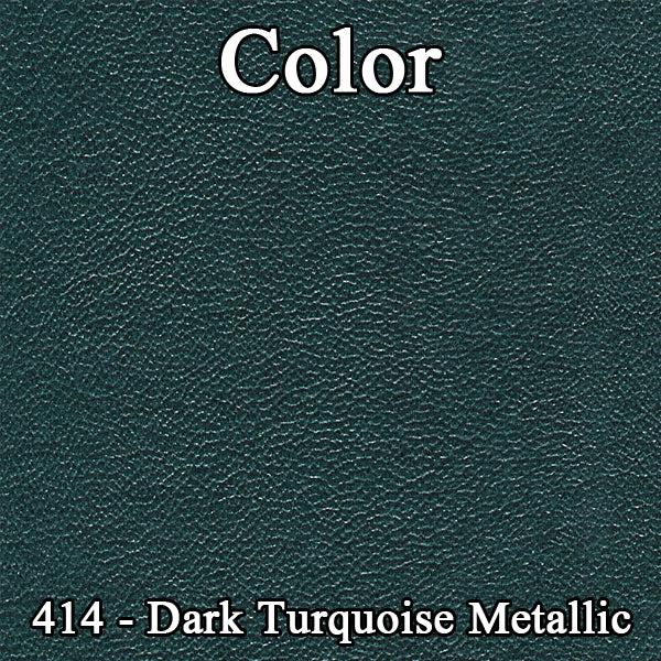 67-69 VALIANT 2DR/4DR SEDAN PACKAGE TRAY W/O SPEAKER CUTOUTS - TURQUOISE