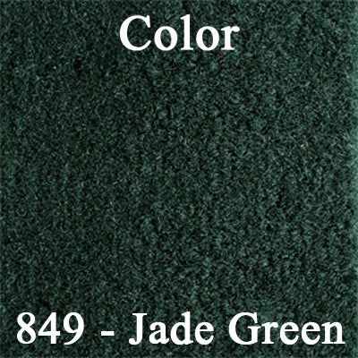1974 PLYMOUTH 'CUDA/BARRACUDA CARPET PILE - GREEN