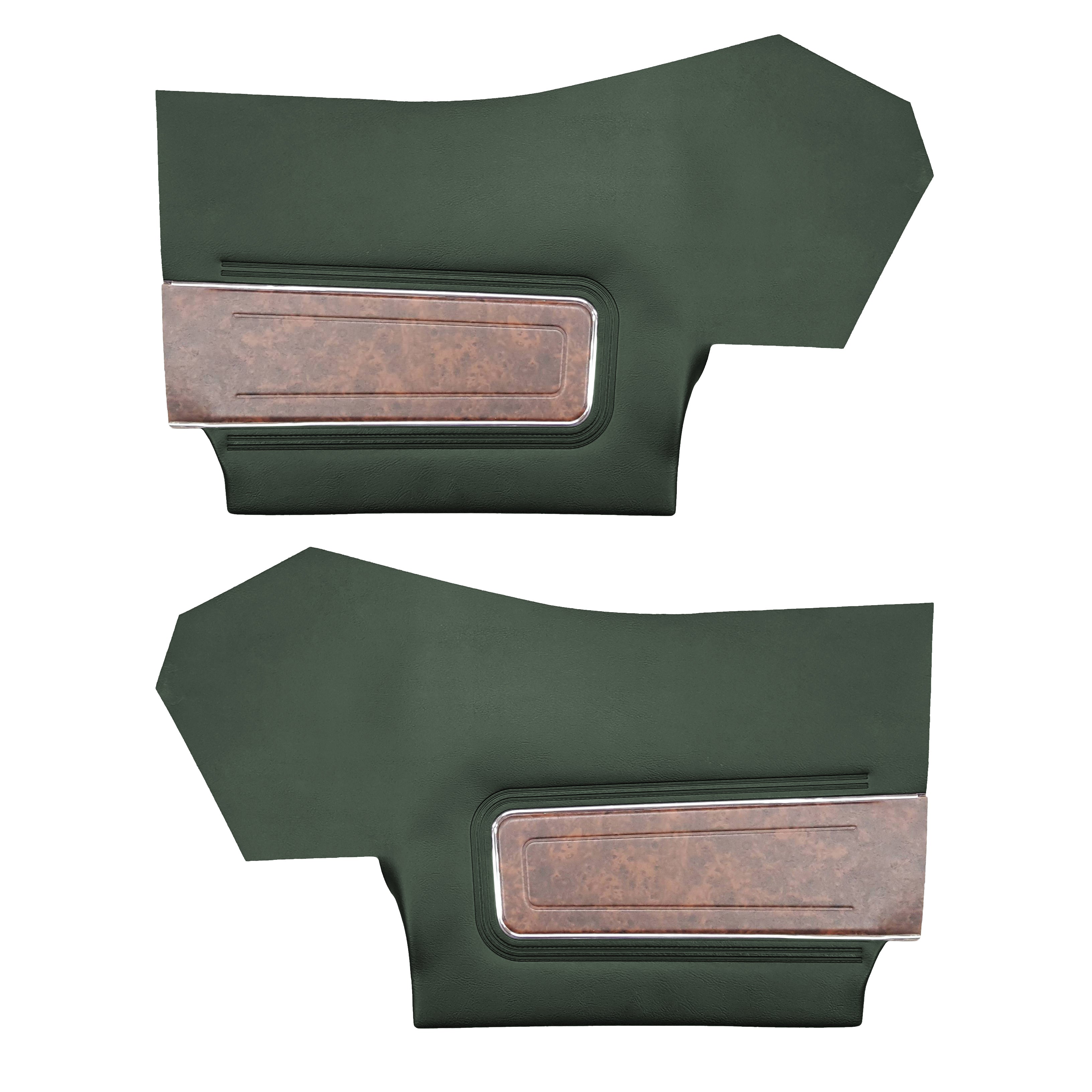 70 Cutlass Supreme/442 Conv. Rear Panels - Metallic Green
