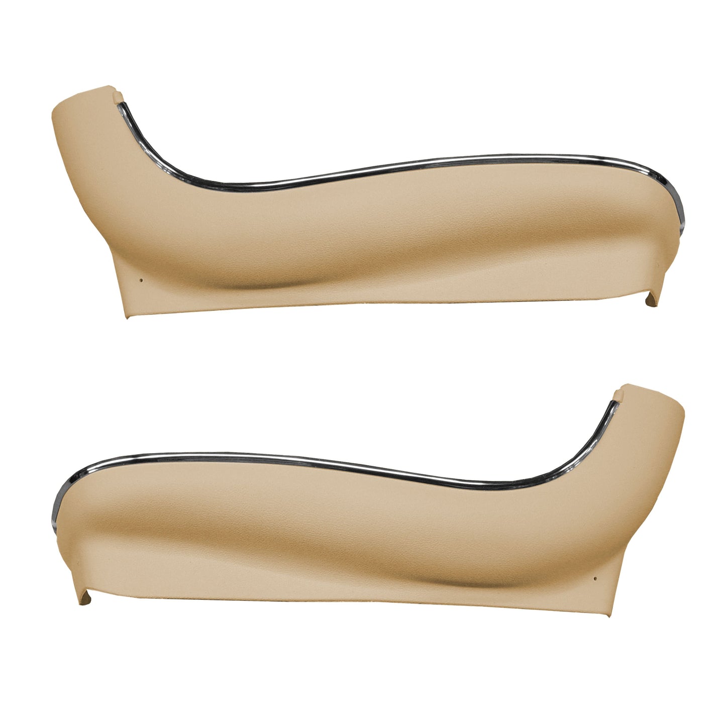 69-72 GM A-BODY BUCKET SEAT BASES - LIGHT SADDLE
