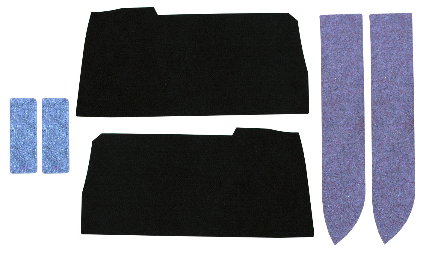 64-67 GM A-BODY HARDTOP REAR ARMREST COVER INSTALLATION KIT