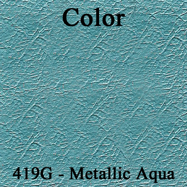 64 CHEVELLE/MALIBU HARDTOP PACKAGE TRAY WITH CENTER SPEAKER CUT-OUT - AQUA