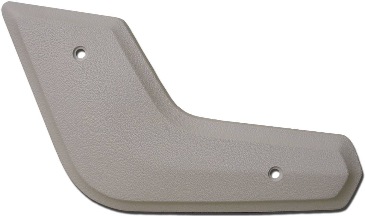 1968-1970 PLYMOUTH BELVEDERE/ROADRUNNER/SATELLITE/DODGE CORONET 440/CORONET 500/CORONET DELUXE/SUPERBEE/1970 PLYMOUTH SUPERBIRD HINGE COVERS - WHT