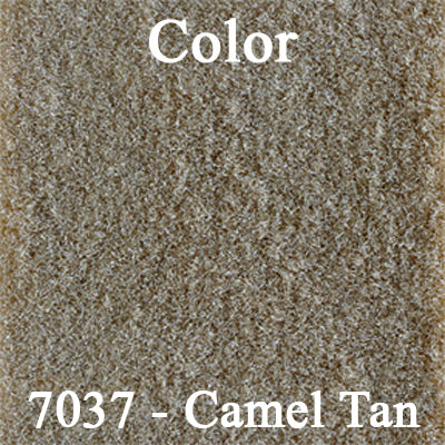 1974-1975 DODGE DART SPORT 360/PLYMOUTH DUSTER 360/1974-1976 DODGE DART SPORT/DART SWINGER/PLYMOUTH DUSTER/VALIANT SCAMP PILE CARPET-TAN/GOL
