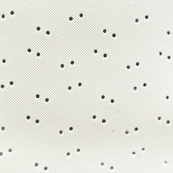 66 GTO/LEMANS "EARLY PRODUCTION - 1ST DESIGN" HEADLINER (FINE DIAMOND PERFORATED) - WHITE