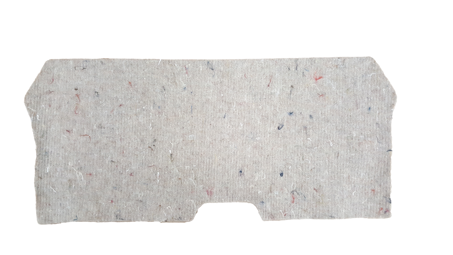 63 DODGE/PLYMOUTH B-BODY TRUNK DIVIDER JUTE INSULATION