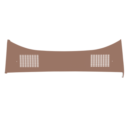 67 DART GT HARDTOP PACKAGE TRAY WITH SPEAKER CUT-OUTS - COPPER