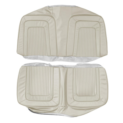 65 CORONET 500 CONVERTIBLE REAR UPHOLSTERY - PEARL WHITE