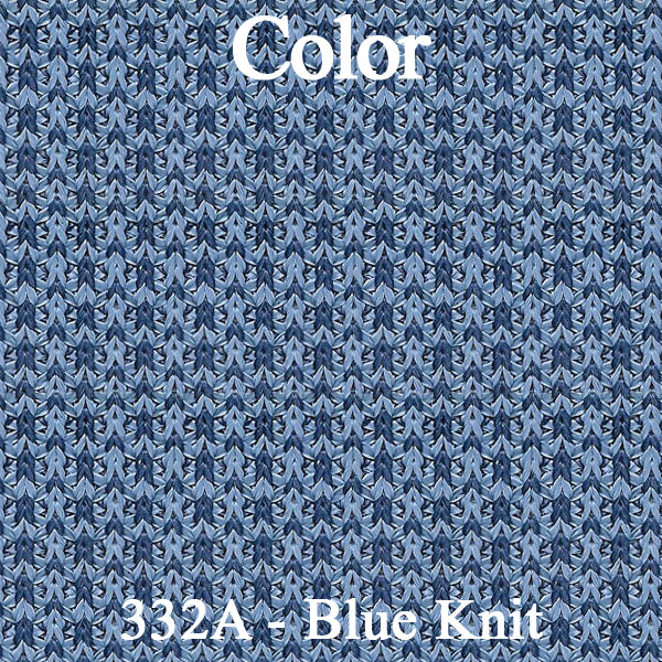 74 JAVELIN/AMX/MATADOR HARDTOP REAR UPHOLSTERY - SRM BLUE KNIT/BLUE