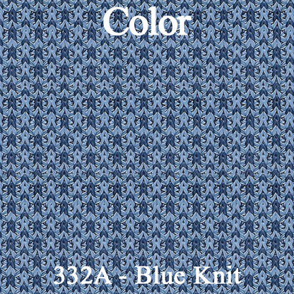 74 JAVELIN/AMX/ MATADOR FRONT SRM BLUE KNIT/BLUE