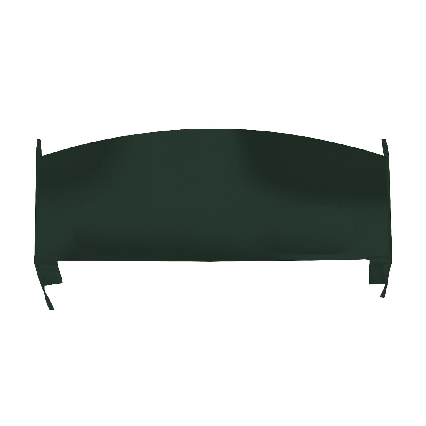 75 DART HARDTOP PACKAGE TRAY W/O SPEAKER SPEAKER CUTS - JADE GREEN