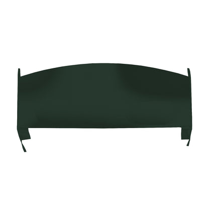 75 DART HARDTOP PACKAGE TRAY W/O SPEAKER SPEAKER CUTS - JADE GREEN