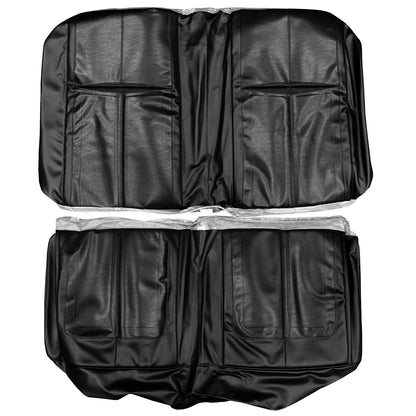 68 DART GT/GTS HARDTOP REAR UPHOLSTERY - BLACK