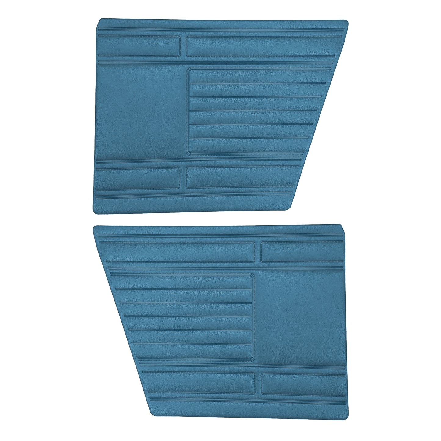 69 BARRACUDA "STANDARD" FASTBACK REAR PANELS - BRIGHT BLUE