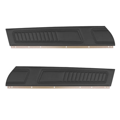 72 CAMARO "STANDARD" UPPER DOOR PANELS - BLACK