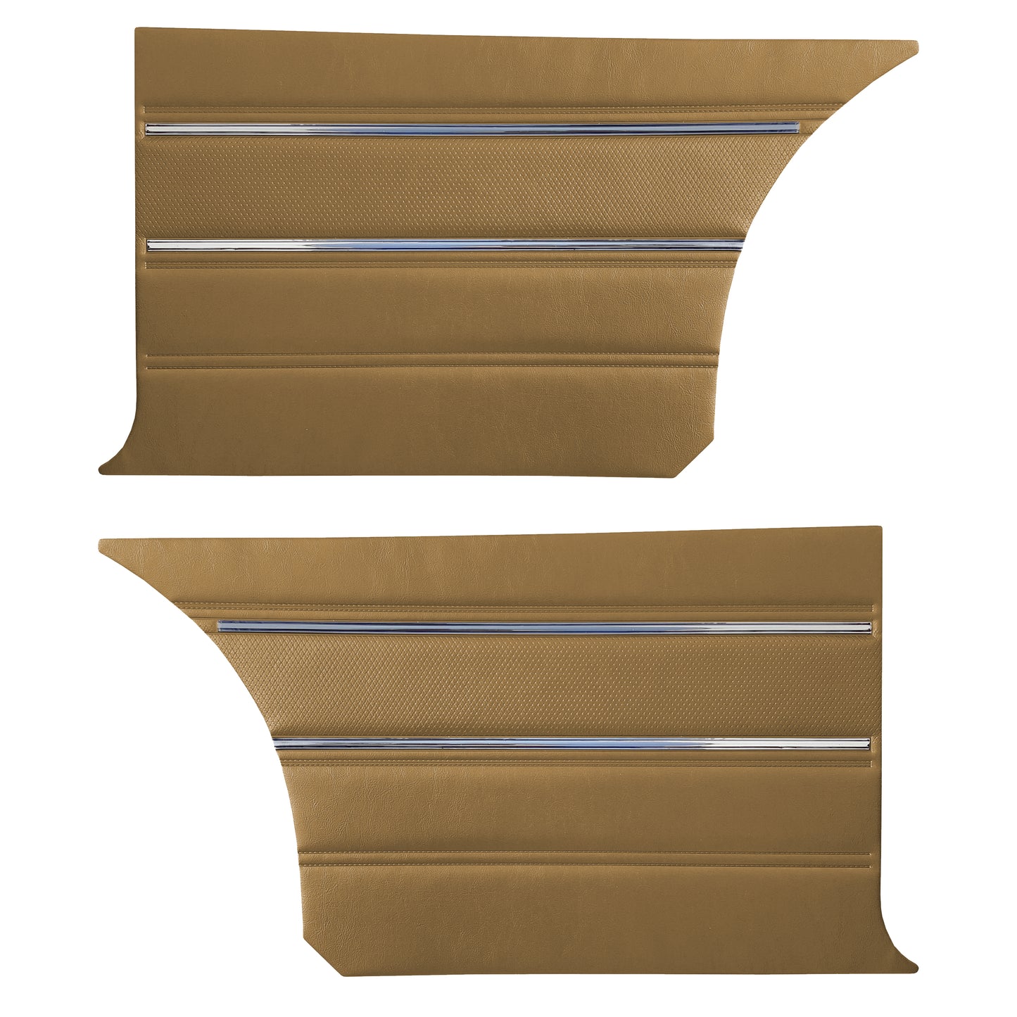 70 CHARGER HARDTOP REAR PANELS - BROWN