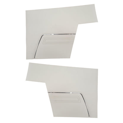 69 CAMARO "STANDARD" CONVERTIBLE REAR PANELS - FROST WHITE