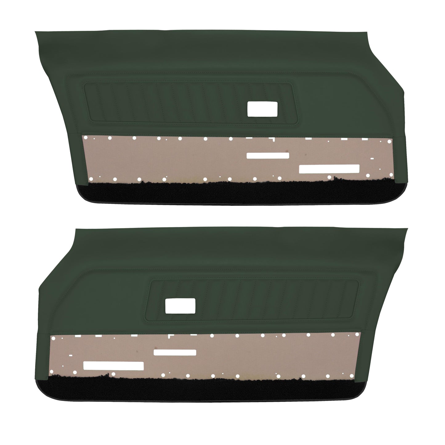70 FIREBIRD/TRANS AM "DELUXE" DOOR PANELS (UNASSEMBLED) - GREEN