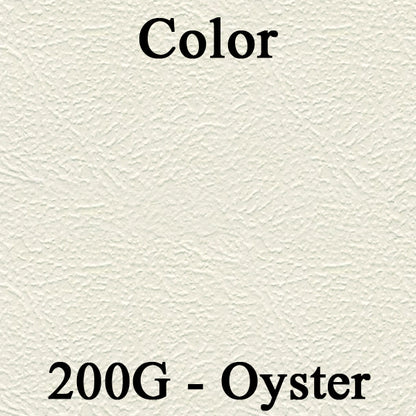 80 CAMARO "DELUXE CLOTH" DOOR PANELS (PRE-ASSEMBLED) - SRM OYSTER RIBBED CLOTH/OYSTER