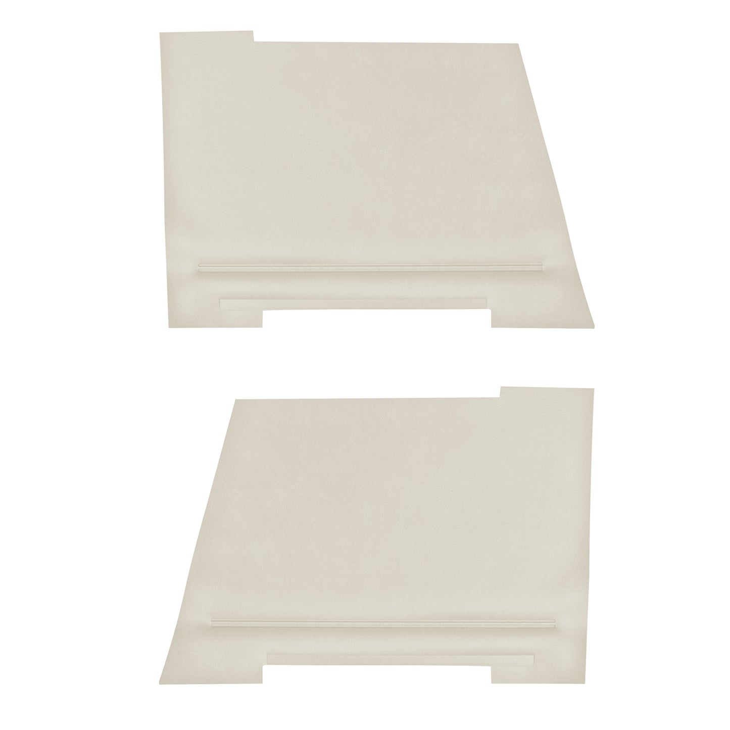 67 FIREBIRD "DELUXE" CONVERTIBLE REAR PANELS - PARCHMENT