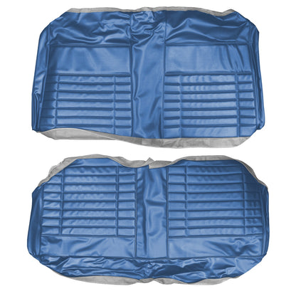 72 DEMON/DUSTER REAR UPHOLSTERY - BRIGHT BLUE