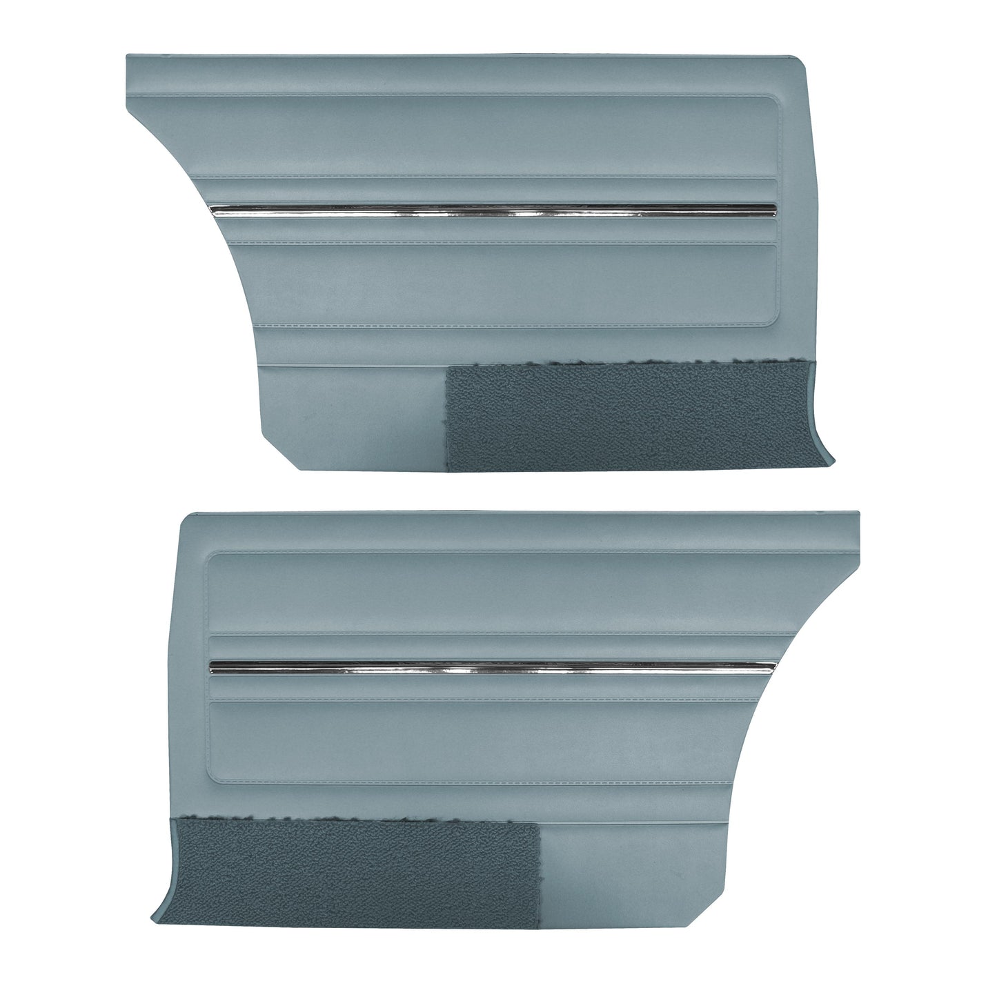 65 DART GT HARDTOP REAR PANELS - BLUE