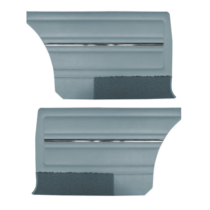 65 DART GT HARDTOP REAR PANELS - BLUE