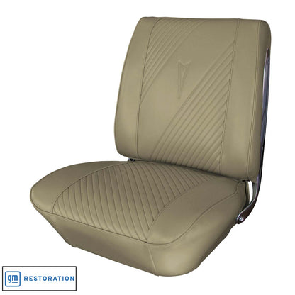 65 GTO/LEMANS BUCKET SEAT UPHOLSTERY - GOLD