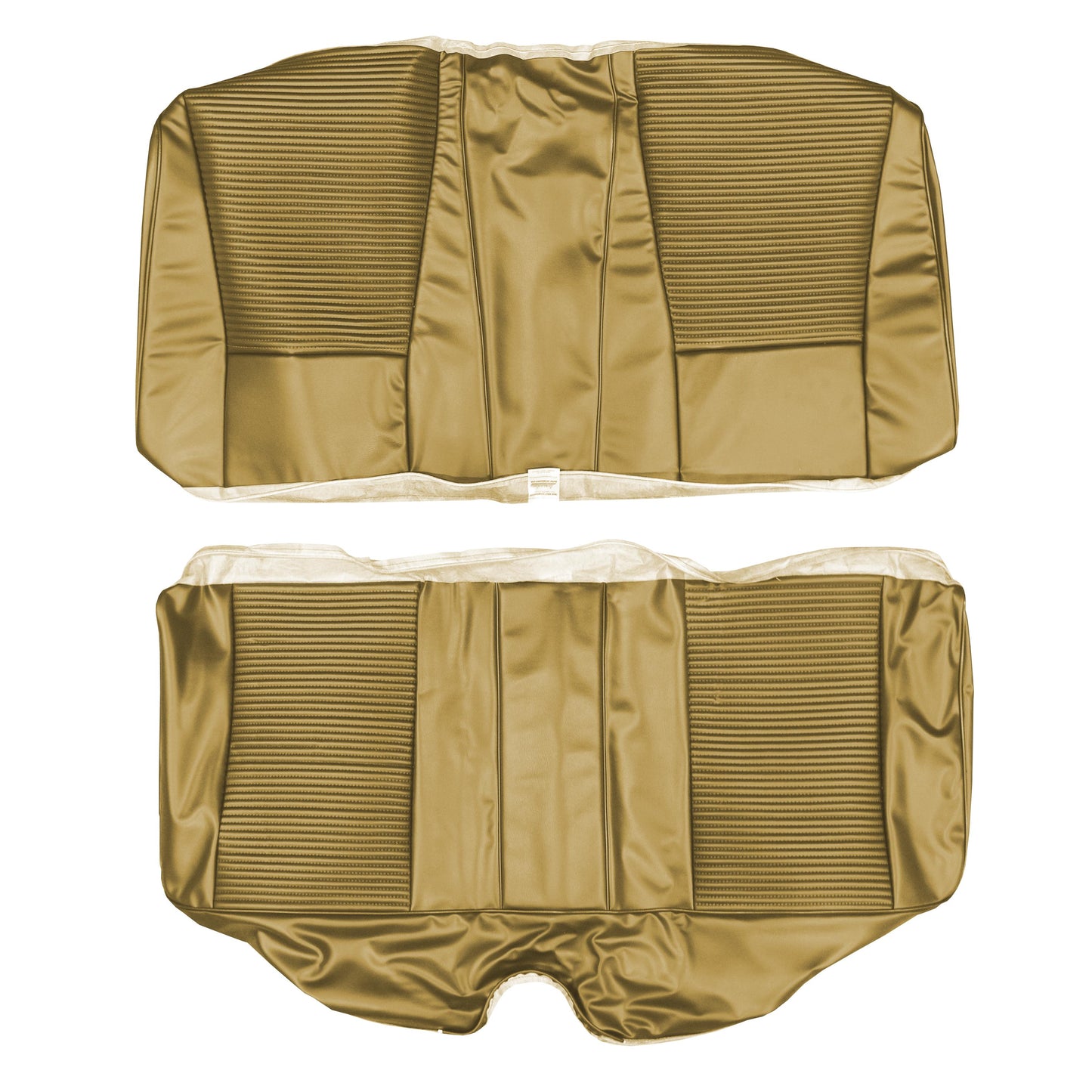 69 DART GT/GTS HARDTOP REAR UPHOLSTERY - GOLD