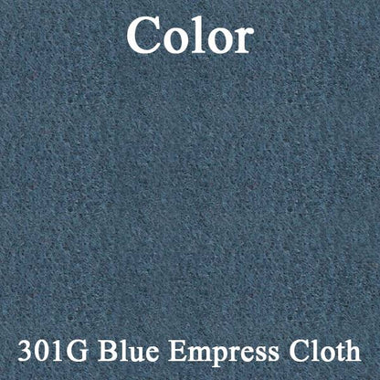 76 DLX CLOTH BKTS - NOS BLUE