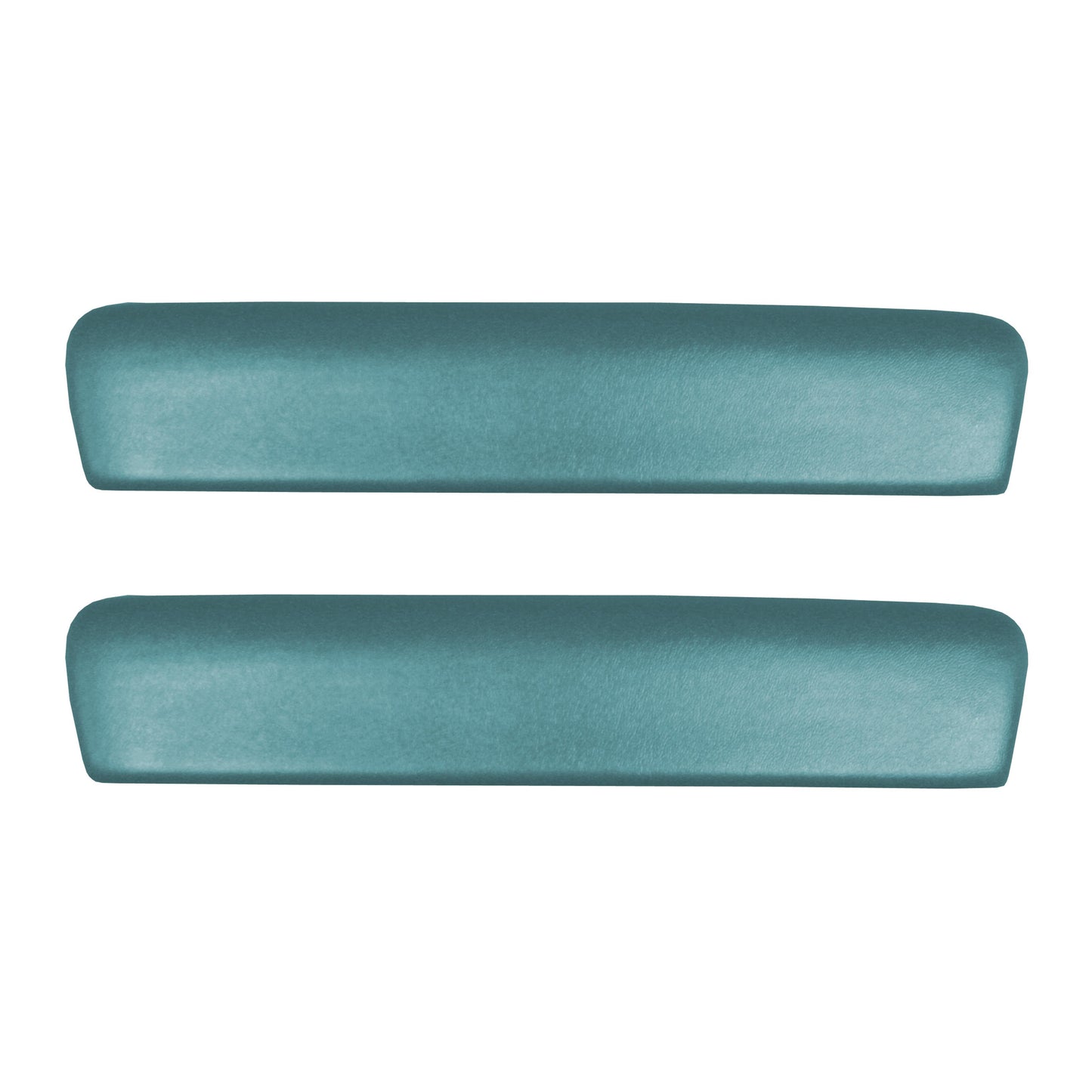 64 GM A-BODY 11" FRONT ARMREST PADS - SRM LIGHT AQUA